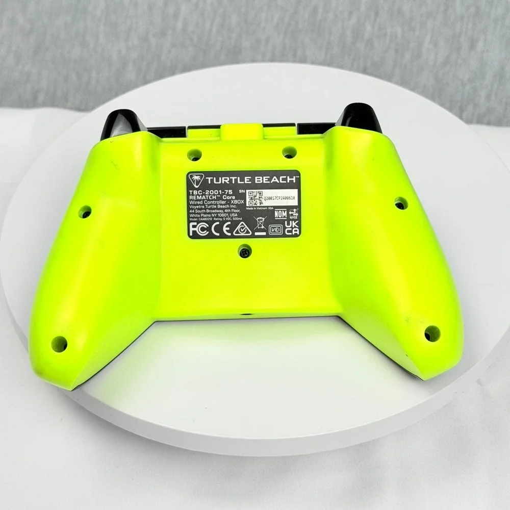 Turtle Beach REMATCH Core Wired Controller Xbox Black Camo Electric Lime TBC--75